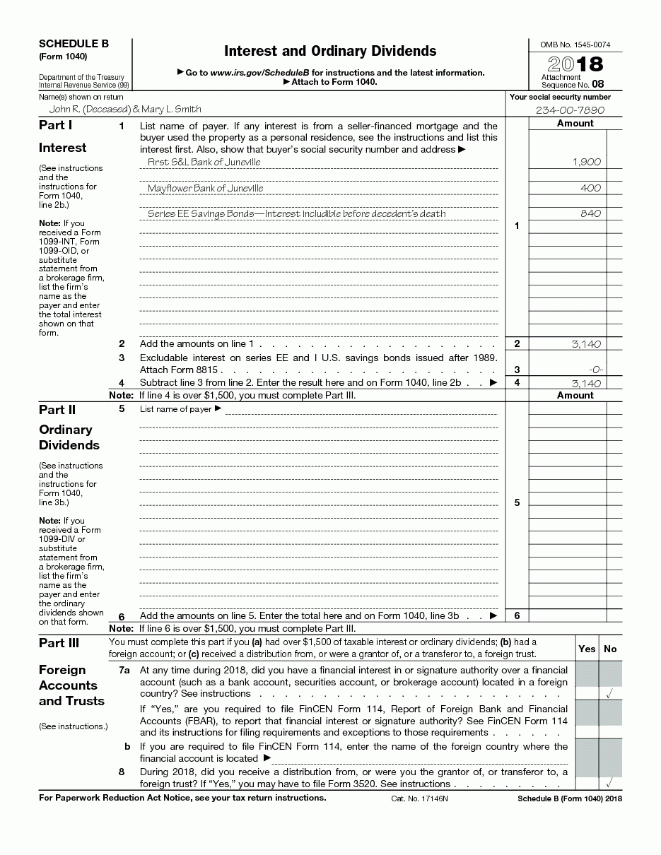 Publication 559 (2018), Survivors, Executors, And