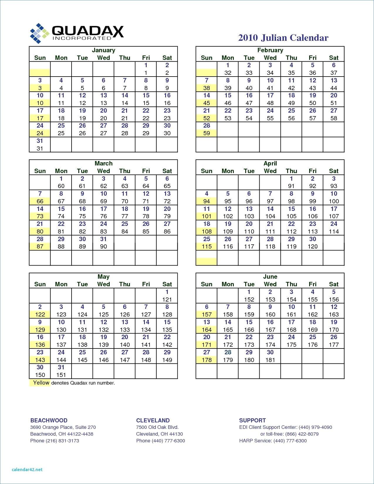 Quadax Julian Calendar | Jcreview