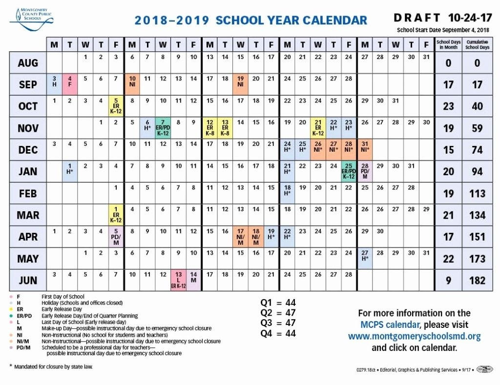 Remarkable School Calendar Hillsborough 2019 • Printable