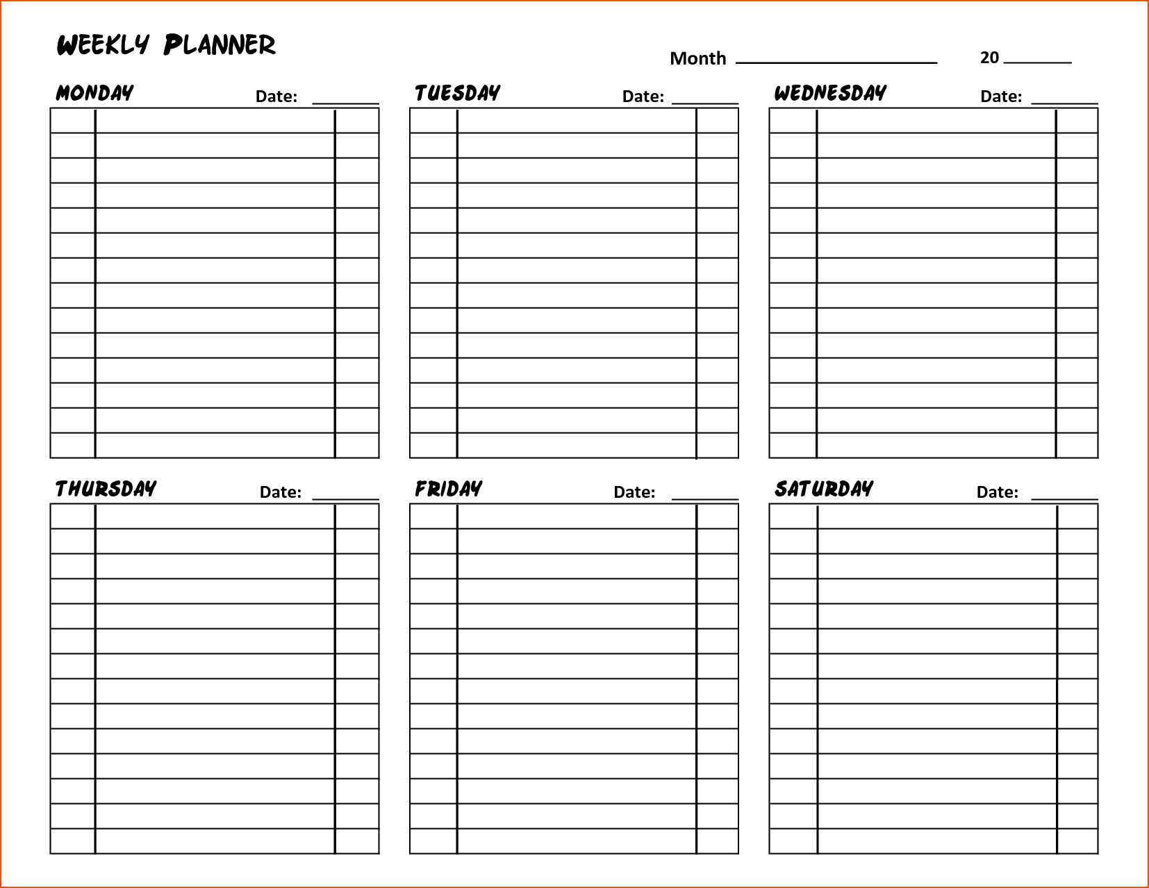 Schedule Template Free Day Work Activity Scheduling Or Daily
