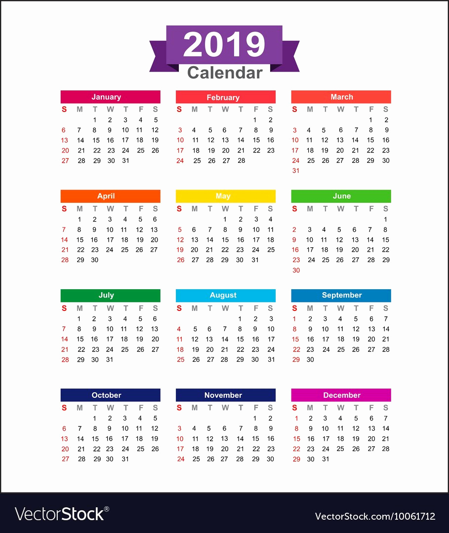 Shift Calendar 2019 2020 Calendar 2019 Only Printable Yearly