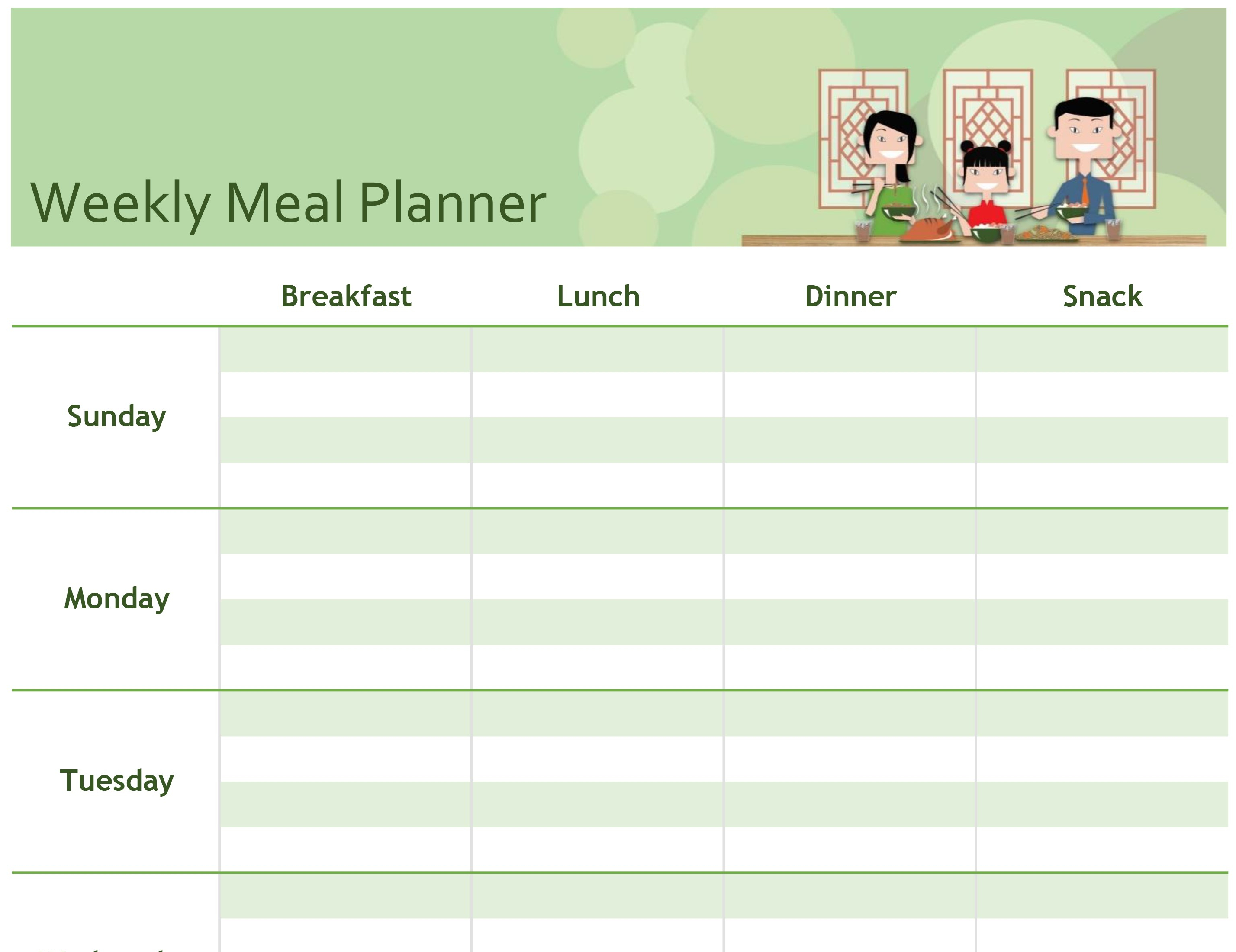 Simple Meal Planner