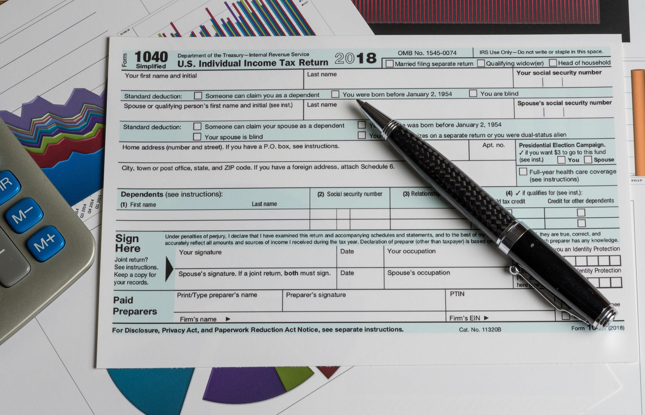 The New 1040 Form For 2018 | H&amp;r Block