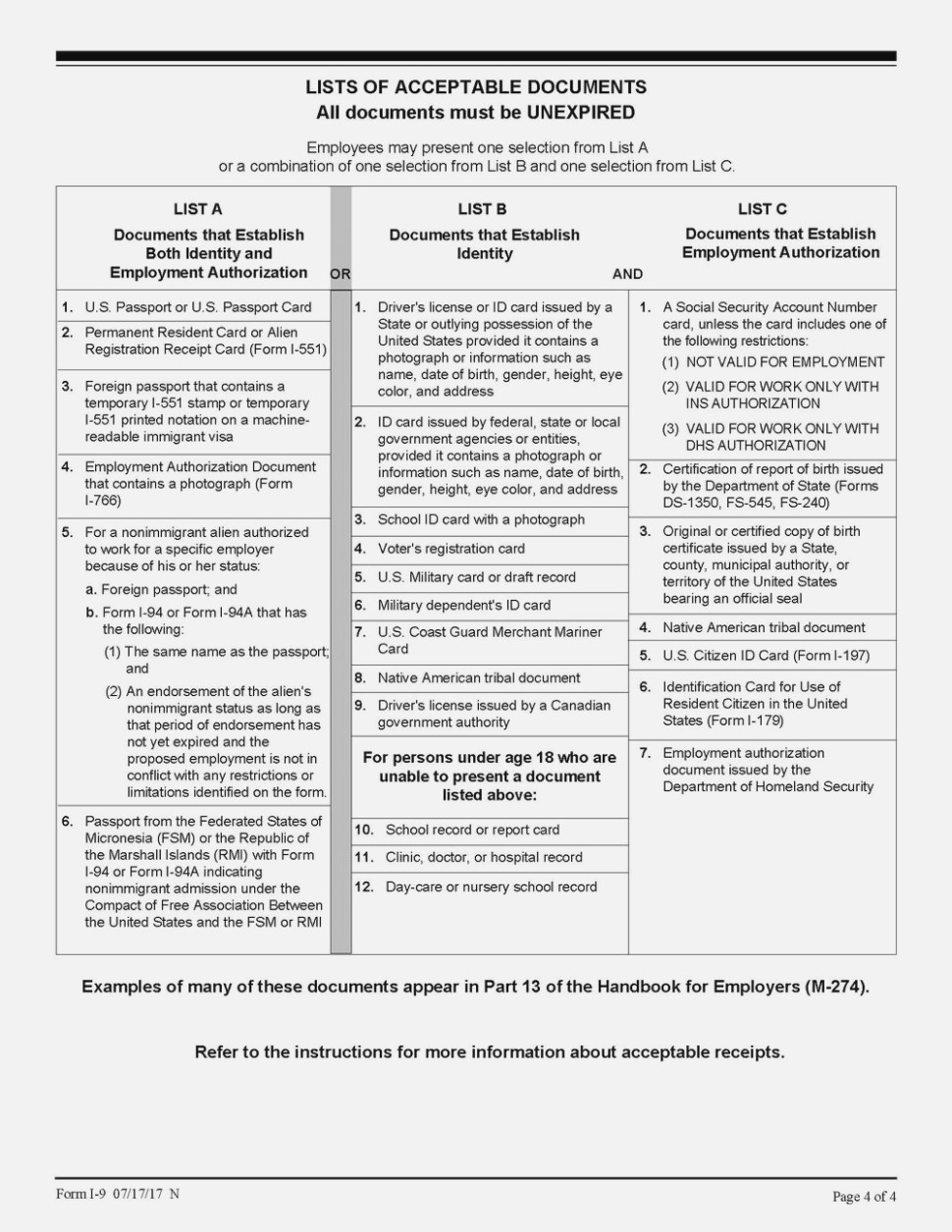 Updated I 9 Form Income Tax 2019 I-9 Spanish Virginia