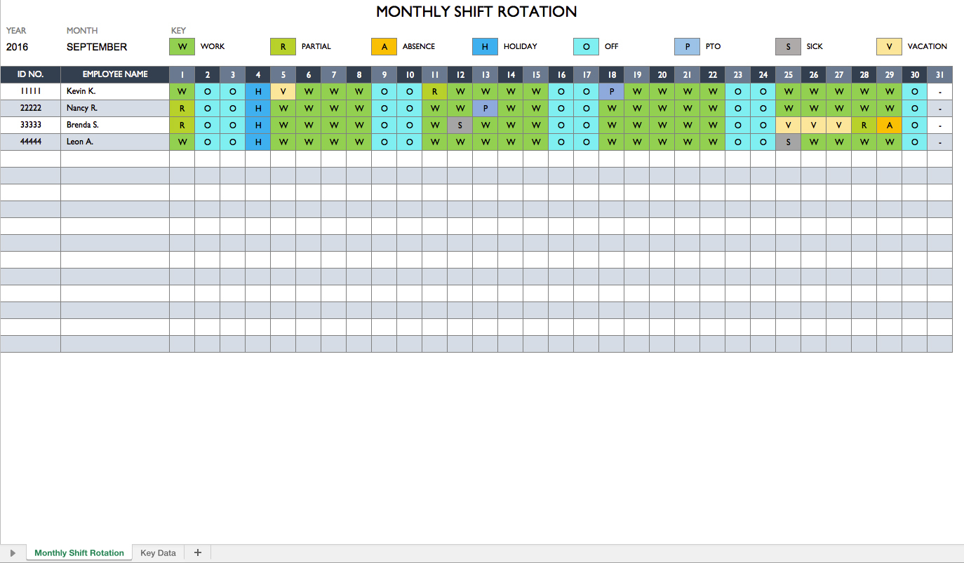 Week Look Ahead Ule Template Excel Perpetual Calendars Free