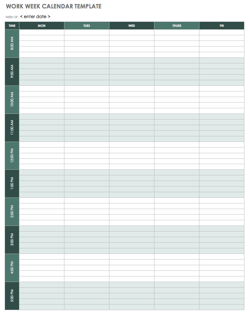 Weekly Calendar Template Pdf Scheduling Outlook To Agenda