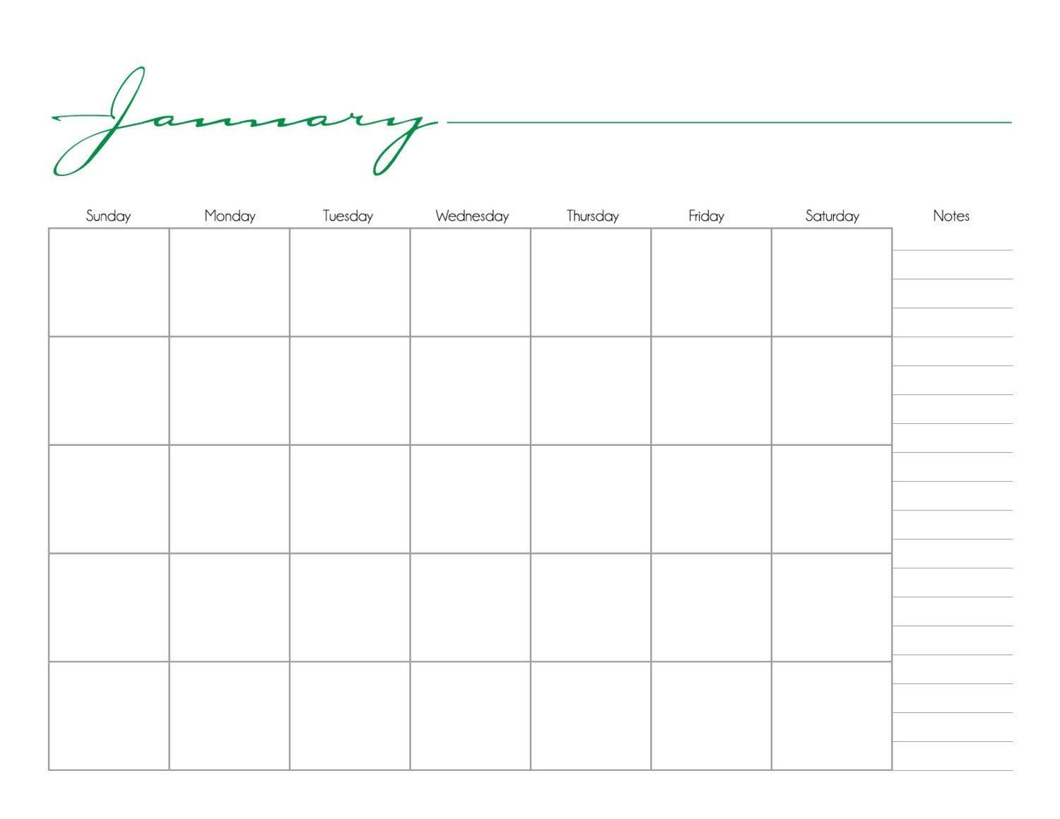 monthly calendar with no dates example calendar printable