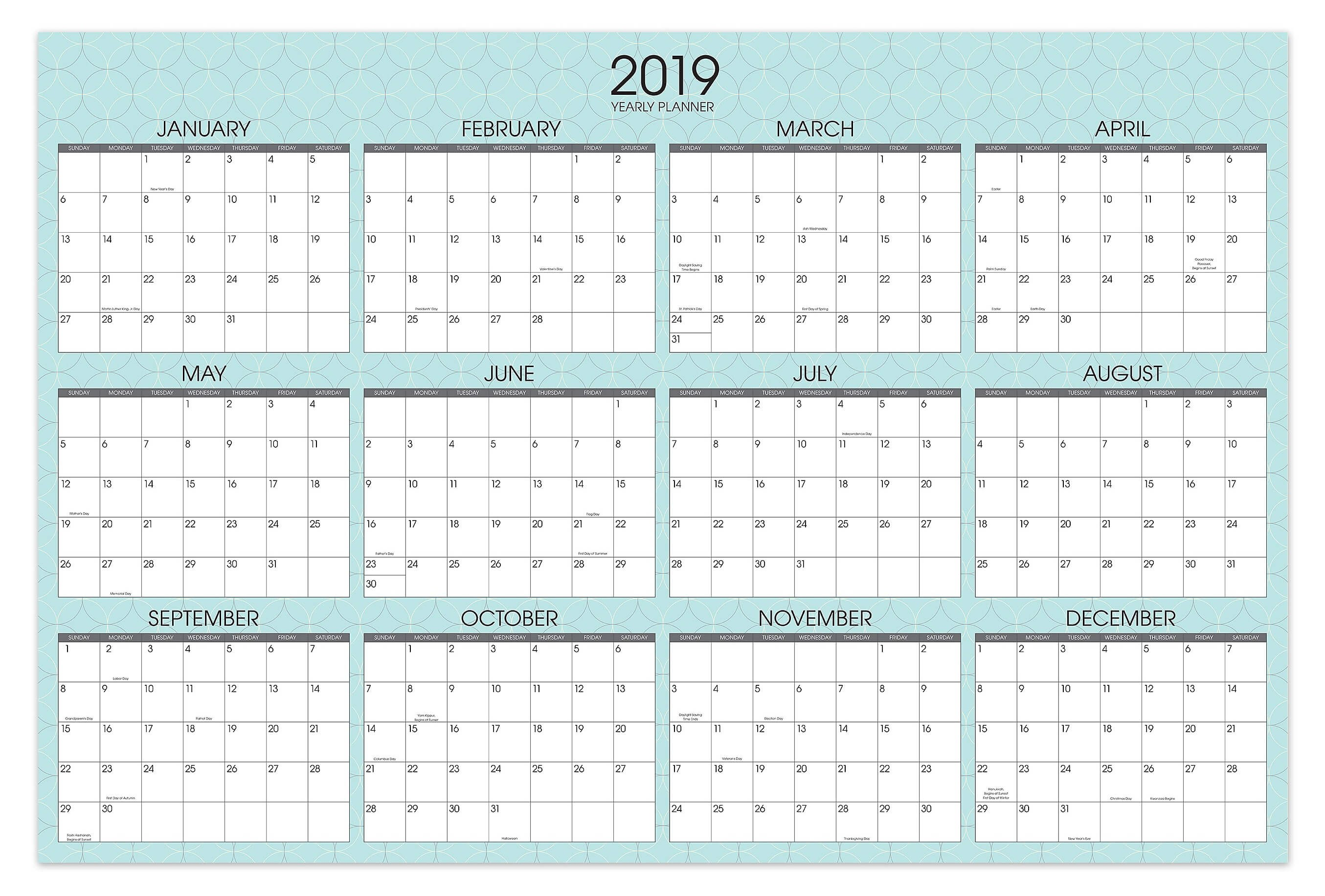 Yearly Calendar Templatevertex42 Archives - Bi