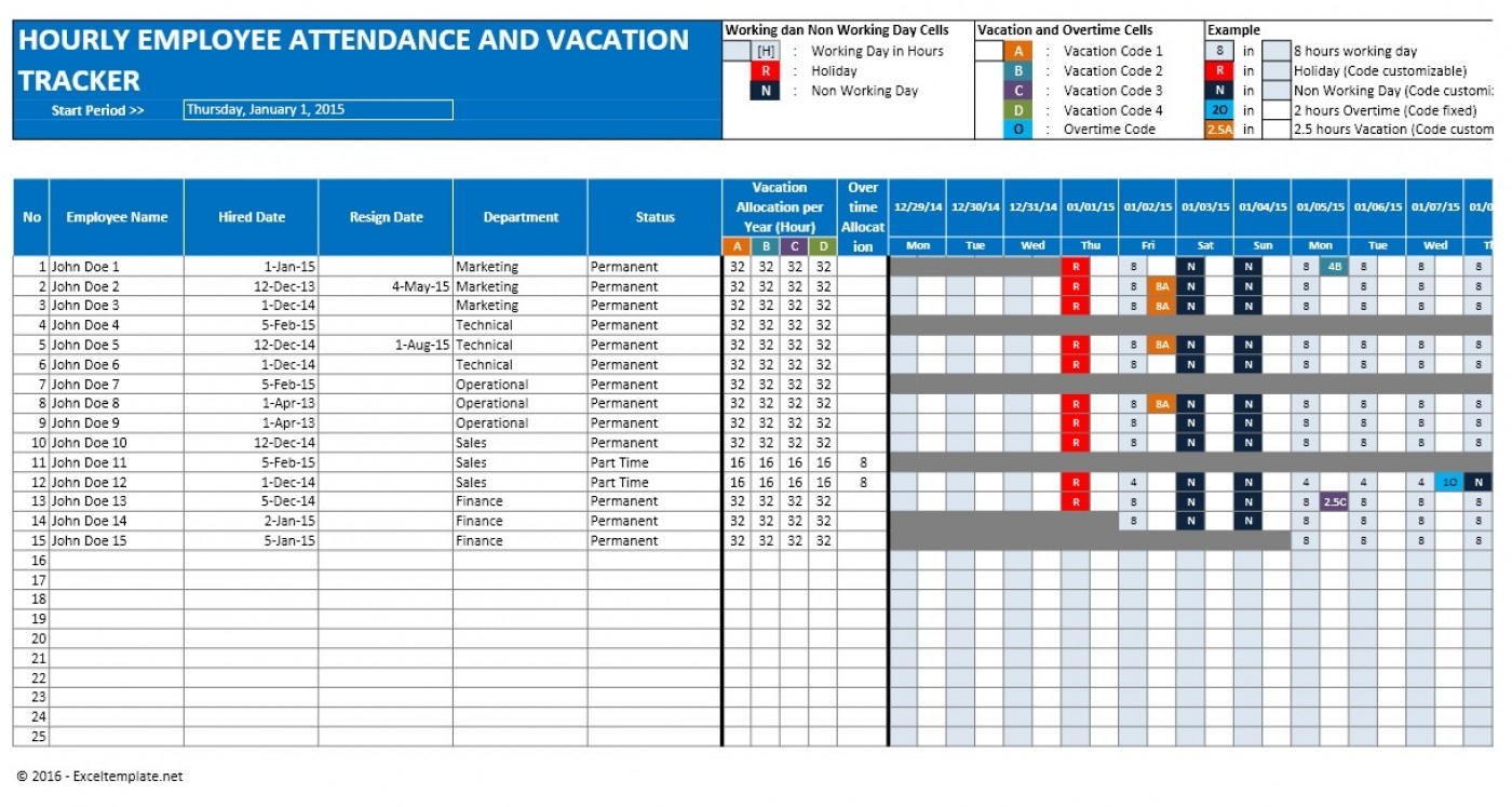 009 Template Ideas Employee Vacation Planner Excel Free