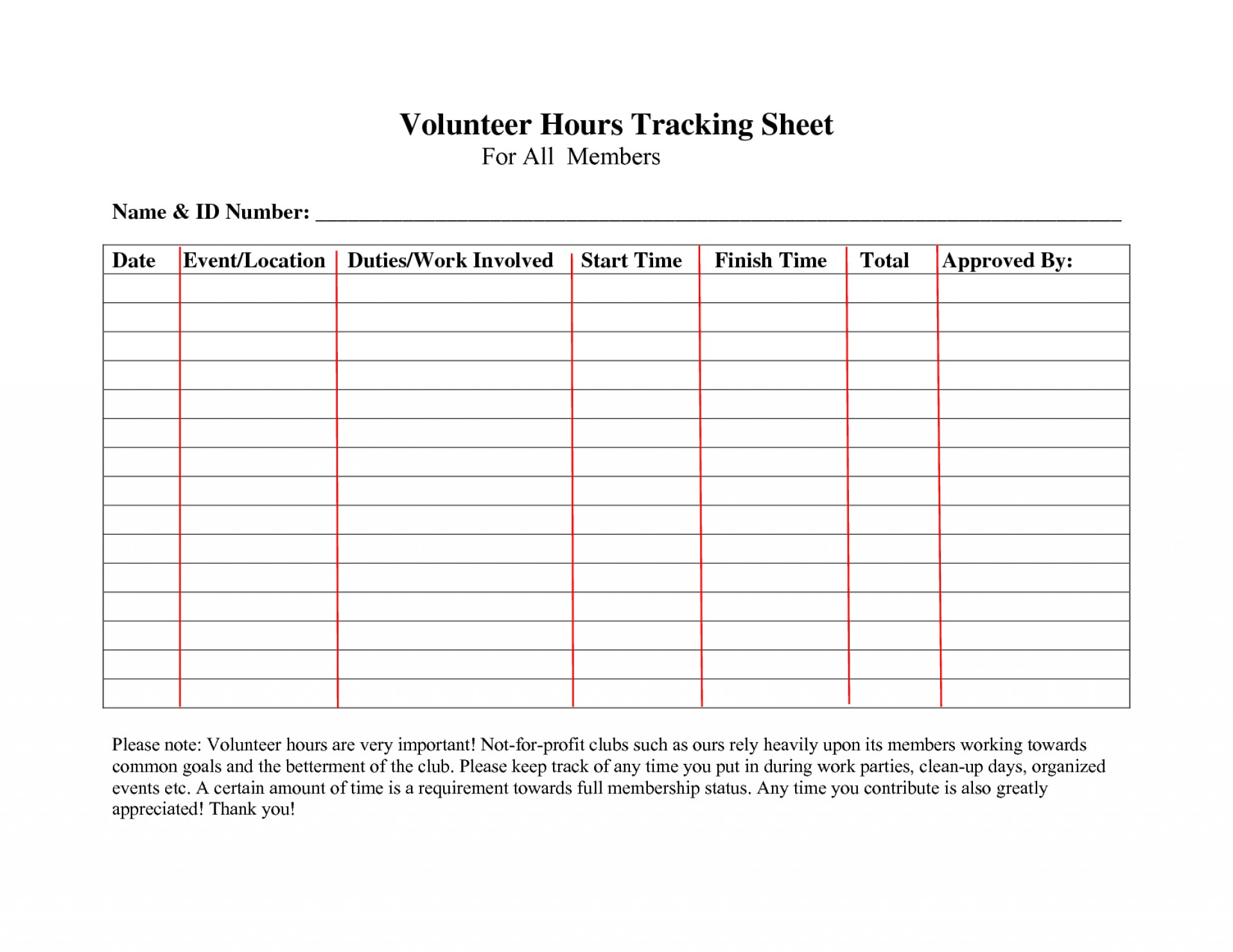 Hour to hour note to note. Volunteering Template. Volunteering Worksheets. Work Duties. Broward County volunteering hours Sheet.