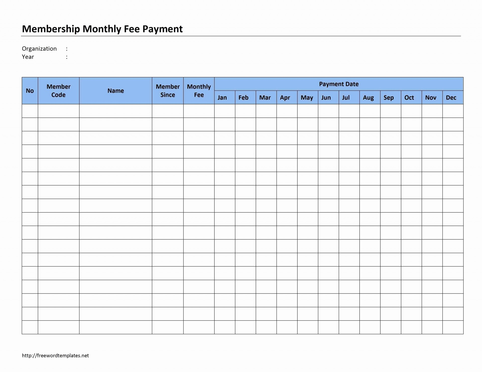 bill pay checklist template