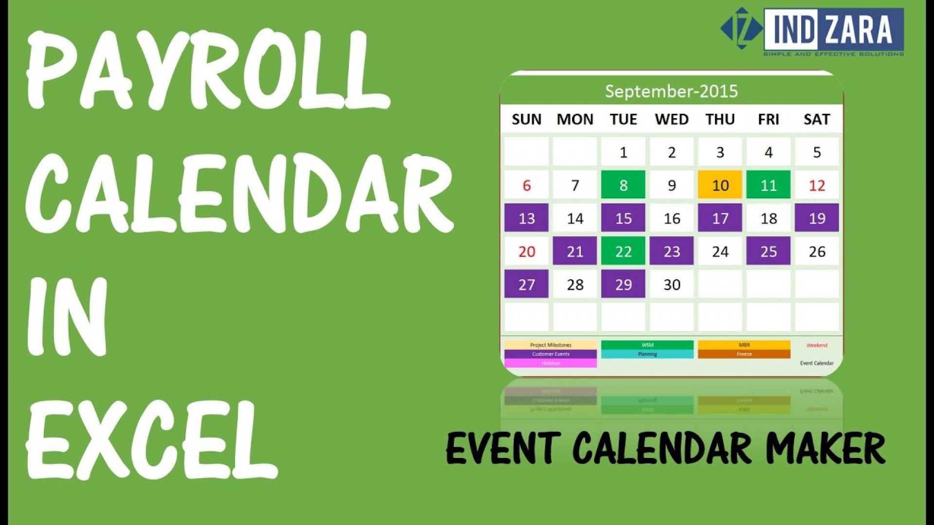 How To Create A Payroll Calendar In Word