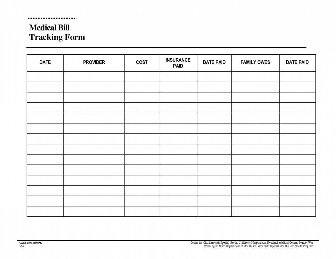 026 Template Ideas Monthly Bill Organizer Excel Free 20Best