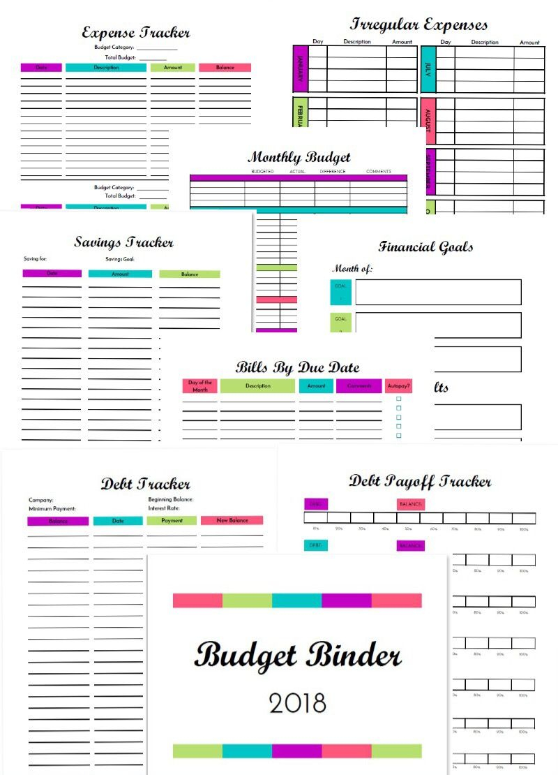 2020 Bill Budget Calendar Template | Example Calendar Printable