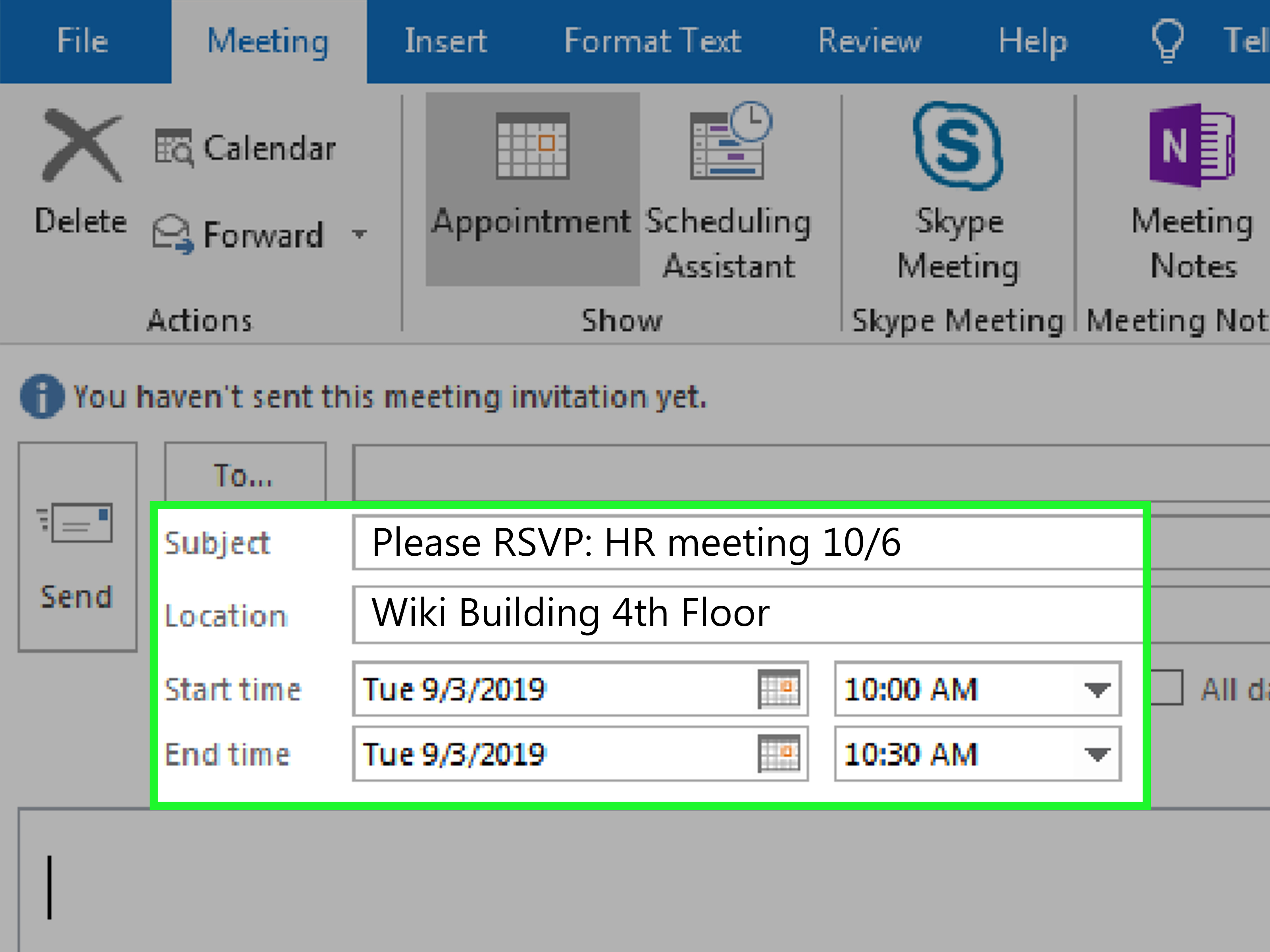 sync outlook calendar with skype for business