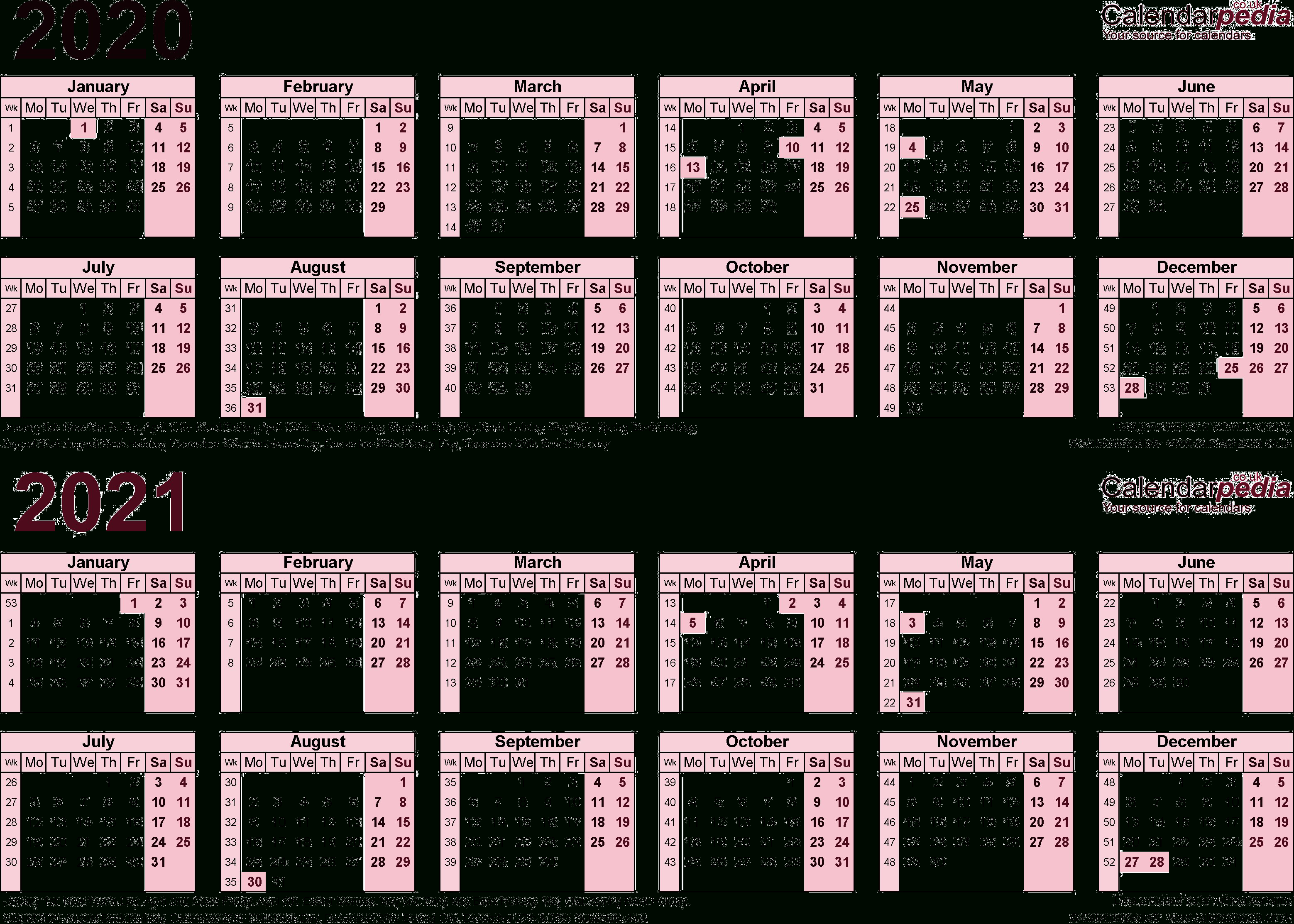 Biweekly Payroll Calendar 2021 | Payroll Calendar 2020