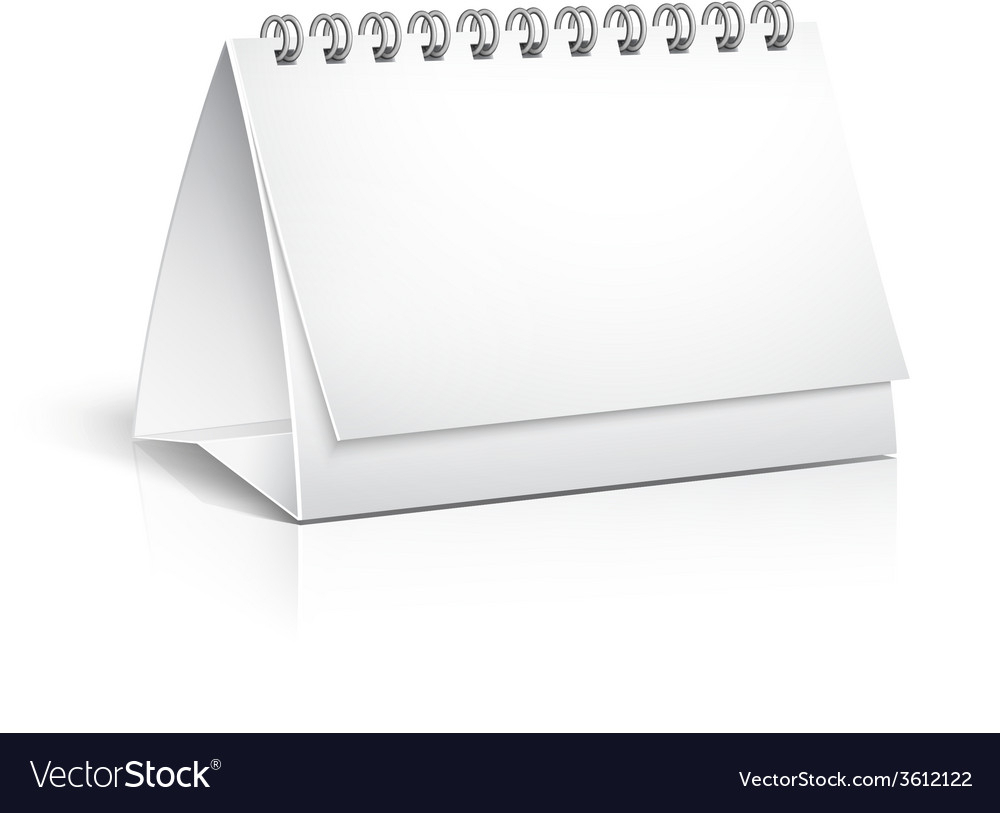 Blank Spiral Bound Calendar Example Calendar Printable