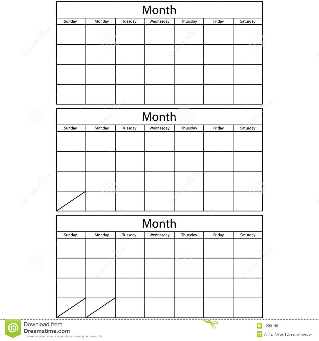 Crush 3 Month Printable Calendars | Kenzi&#039;s Blog