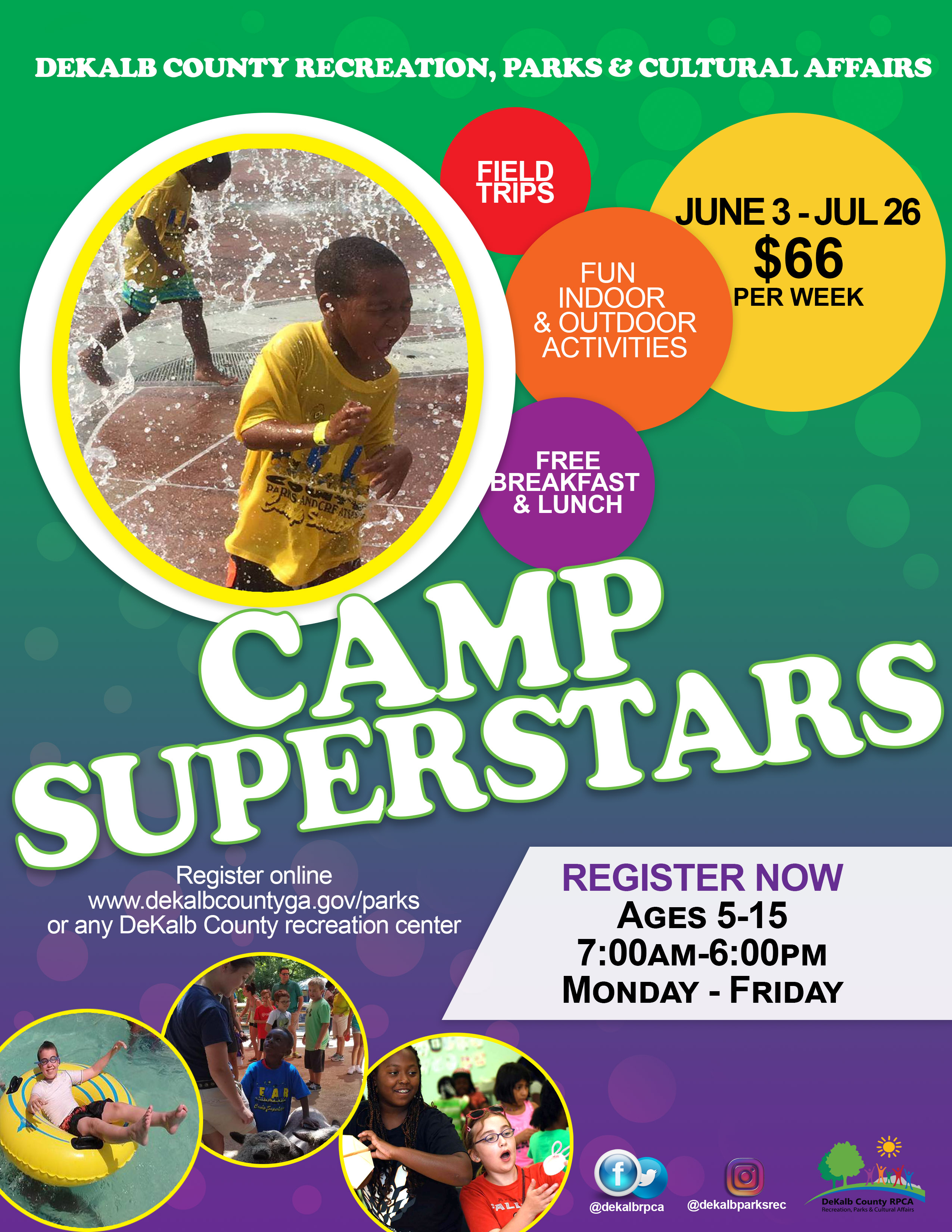 Dekalb Summer Camp Registration Now Open | Dekalb County, Ga