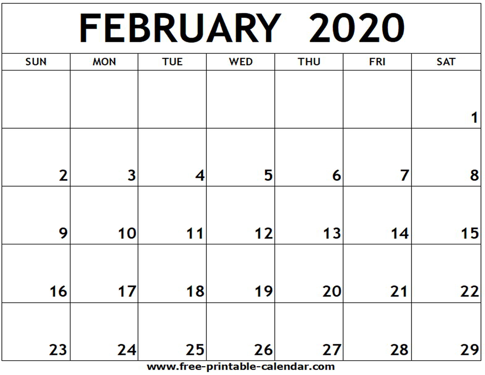 February 2020 Calendar Uk - Colona.rsd7