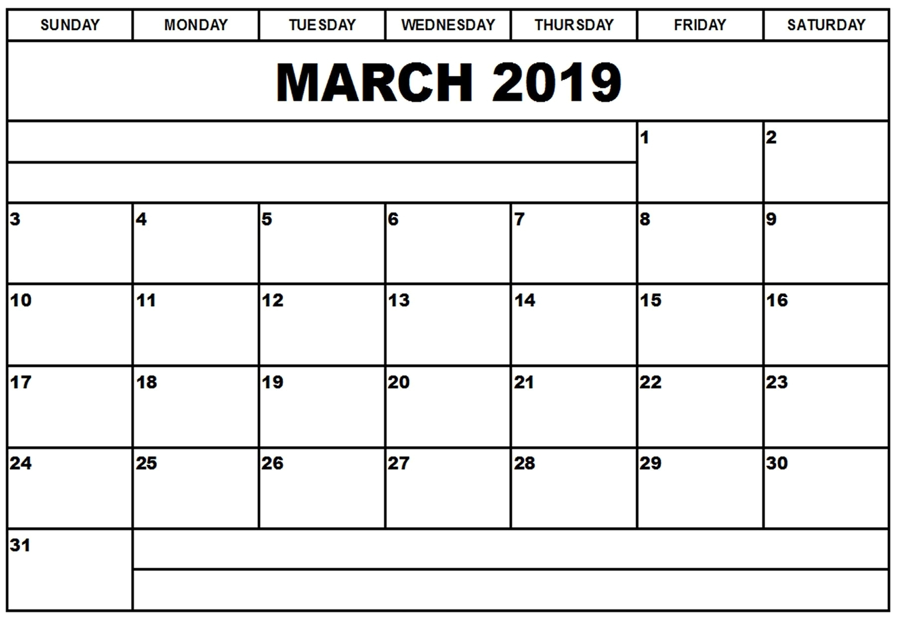 Blank Calendar Grid Printable Example Calendar Printable Blank 