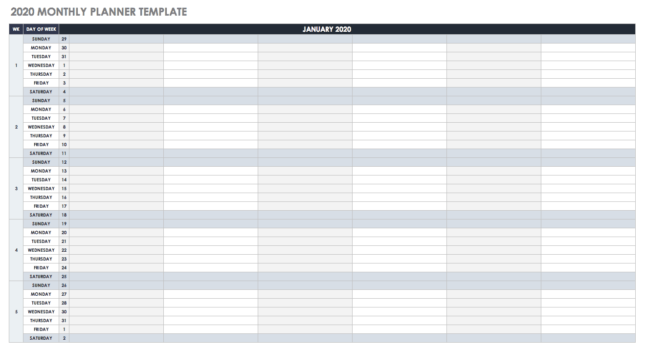 monthly calendar google sheets example calendar printable