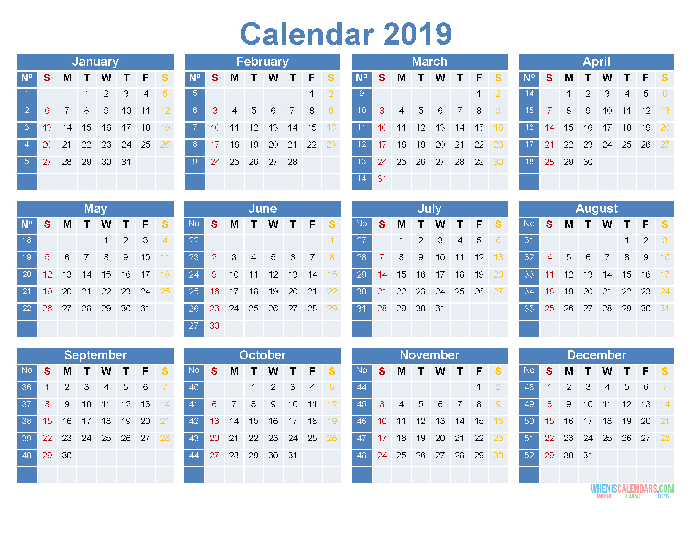 months of the year calendar printables example calendar