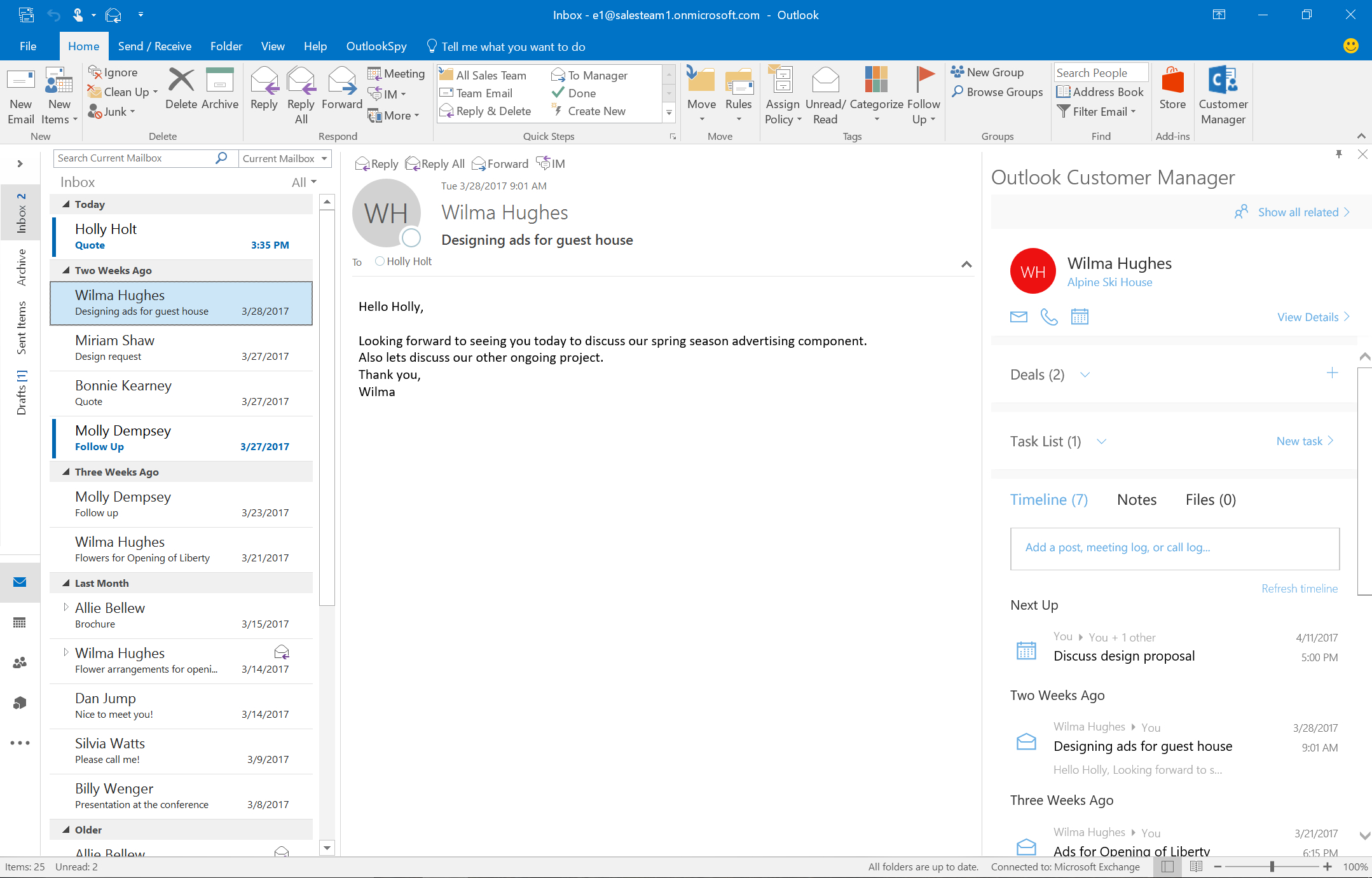 Get Started With Outlook Customer Manager - Office Support