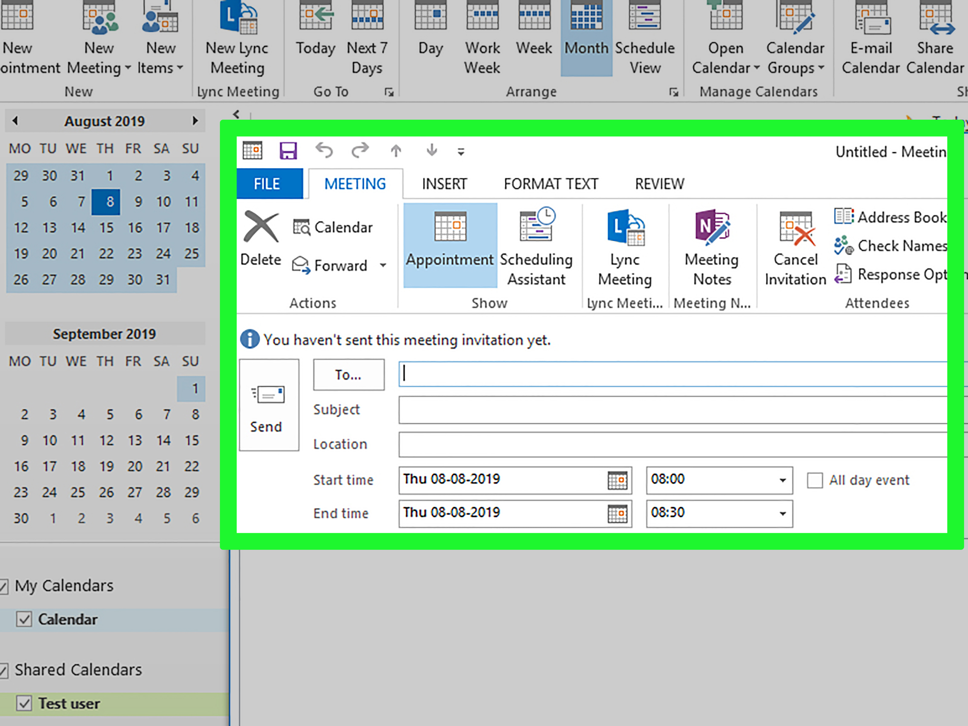 Print Schedule Assistant Outlook Example Calendar Printable