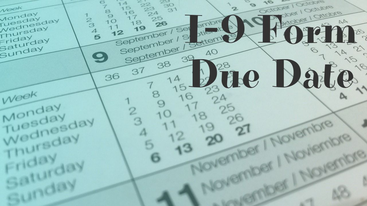 I-9 Form Printable 2020 | Example Calendar Printable