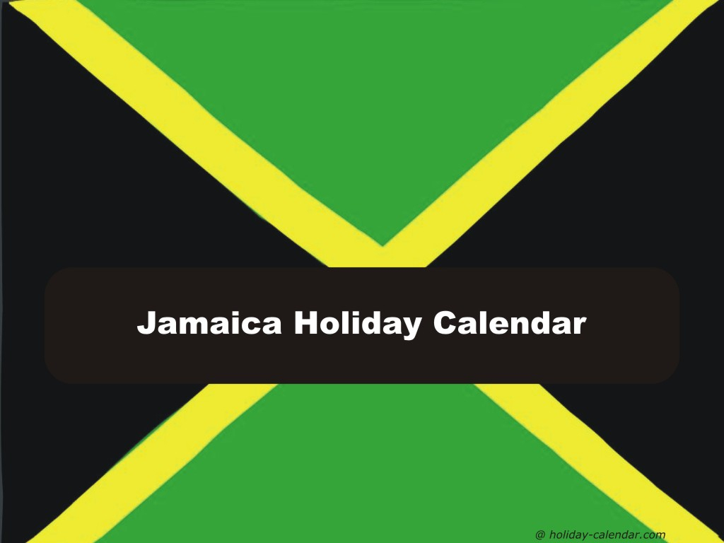 Jamaica Public Holidays 2020 Printable | Example Calendar Printable