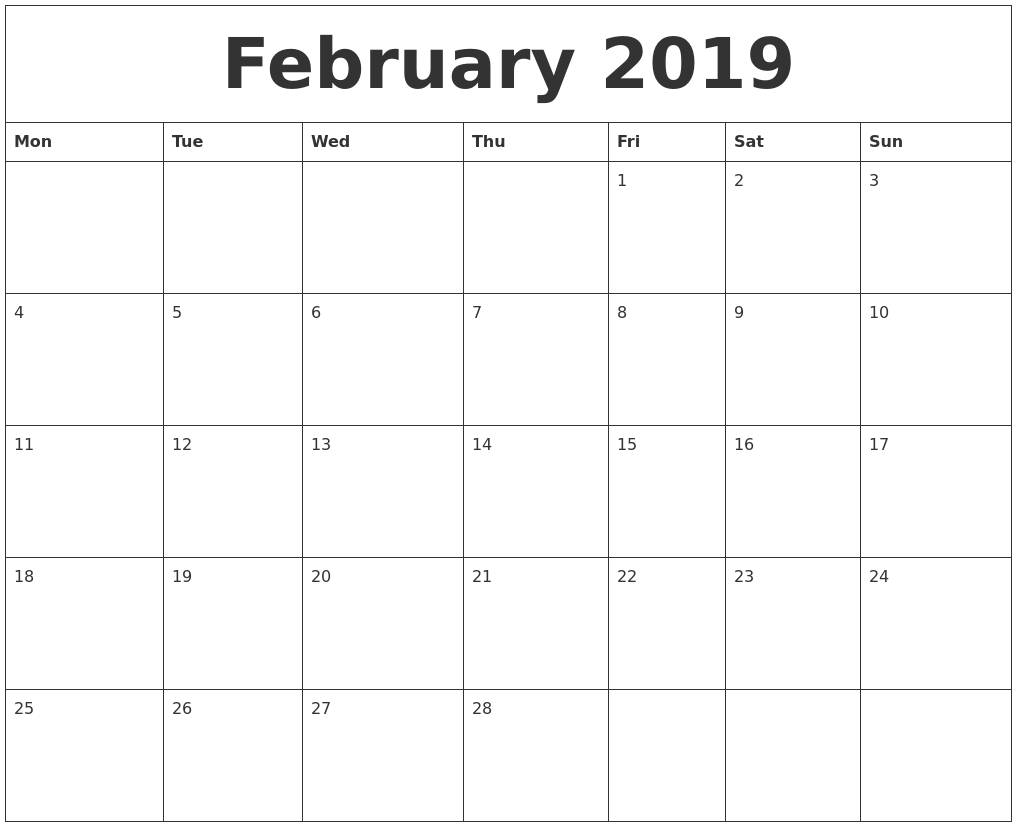 January 2020 Calendars The Calendar Spot - Colona.rsd7
