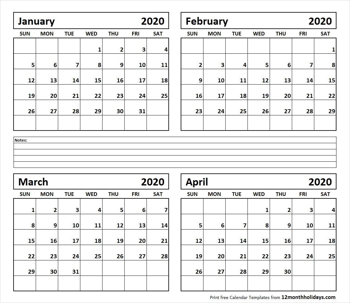 Print June July Augest Calendar For 2020 | Example Calendar Printable