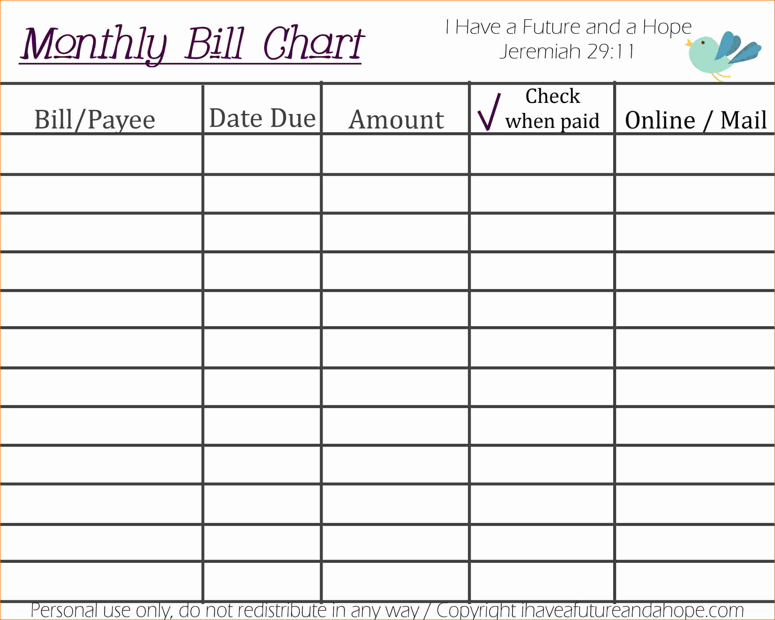 free online bill generator