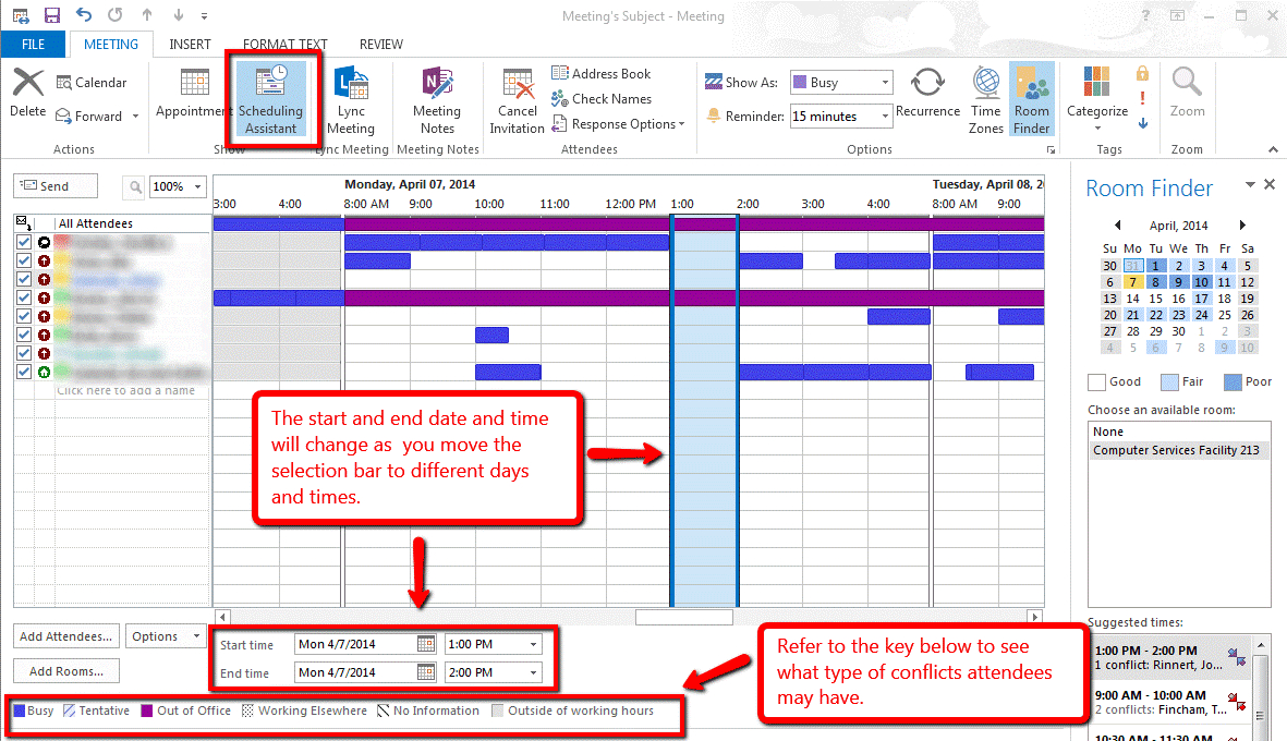 Print Schedule Assistant Outlook Example Calendar Printable