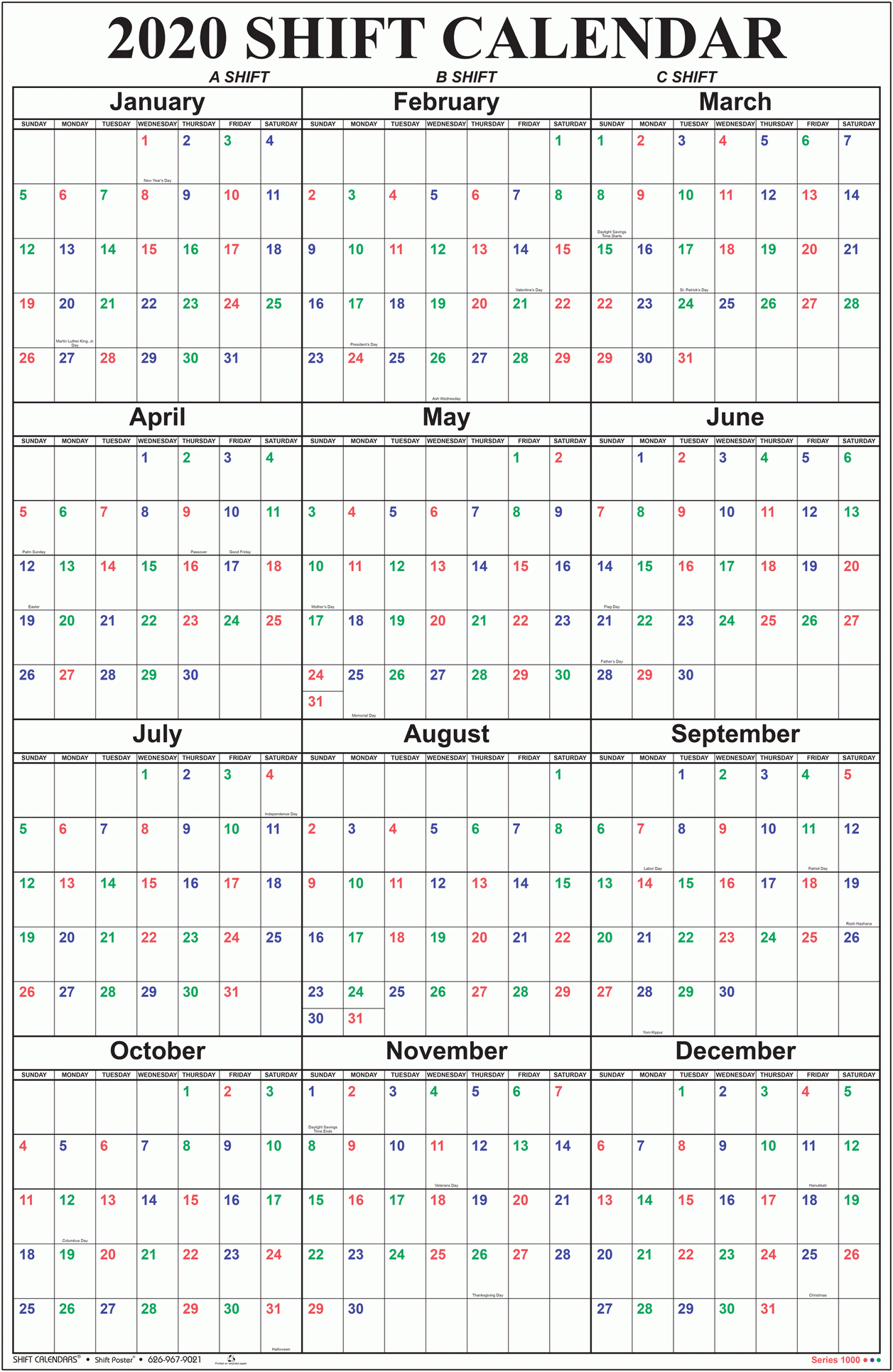 Printable Firefighter Shift Calender Example Calendar Printable