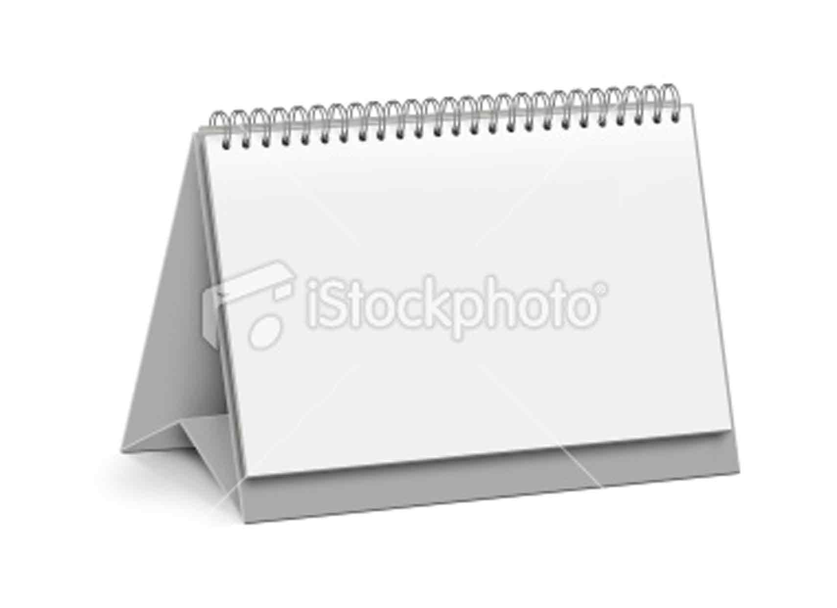 Stock-Photo-18483131-Blank-Page-Desktop-Calendar