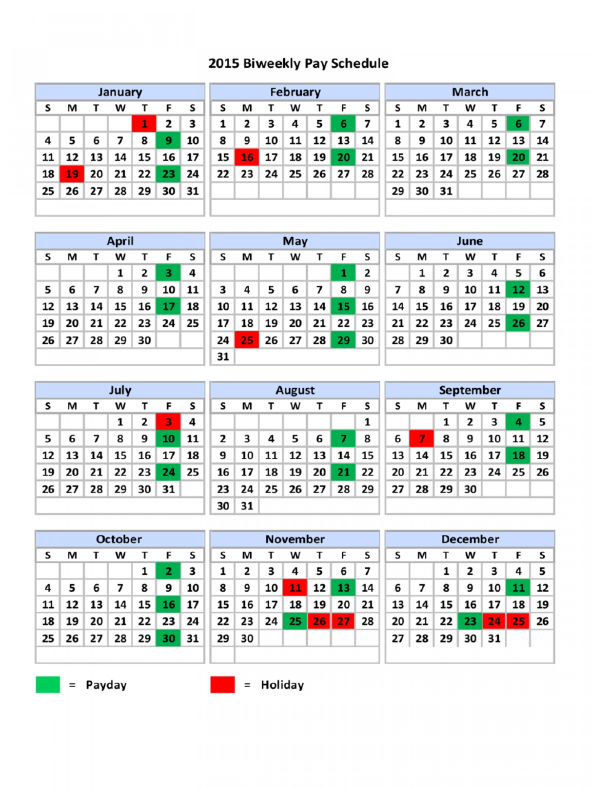 Top Biweekly Pay Schedule Template Ideas Payroll Calendar