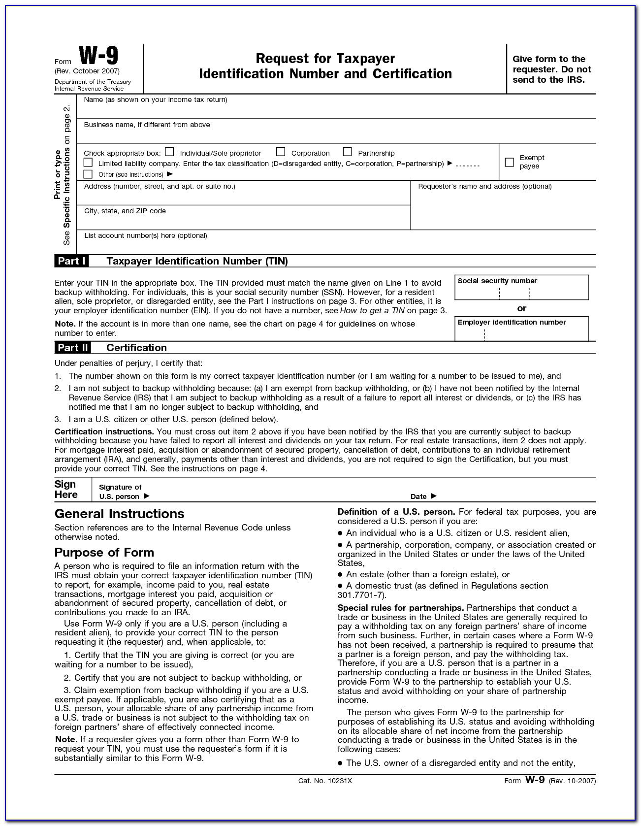 W 9 Forms 2018 Printable - Form : Resume Examples #wqojlxrdx4