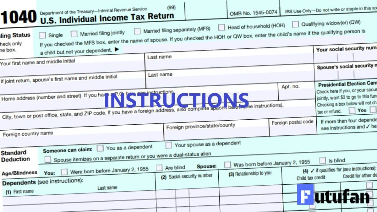 1040 Tax Form Instructions 2020 - 2021 - 1040 Forms