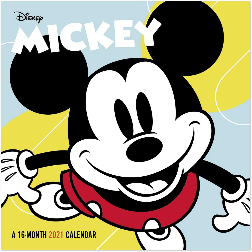 2021 Disney Mickey Mouse Mini Wall Calendar, 7&quot; X 7