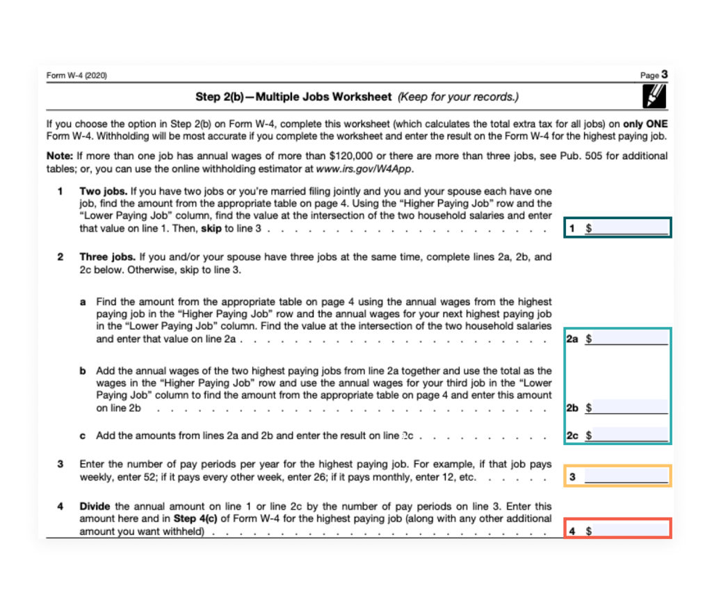 2021 W-4 Guide: How To Fill Out A W-4 This Year | Gusto