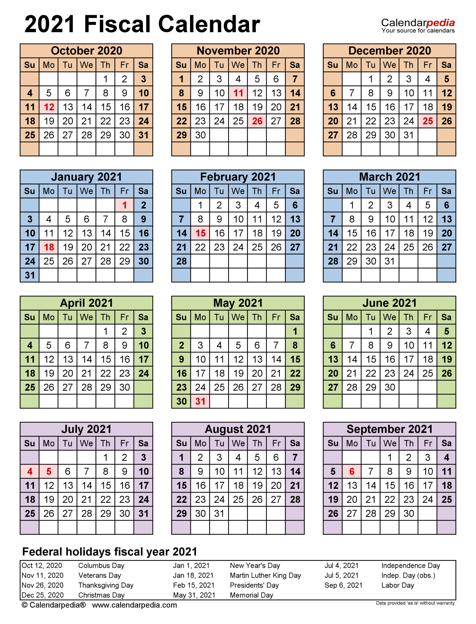 4-5-4 Retail Calendar 2021 | Printable Calendar 2020-2021