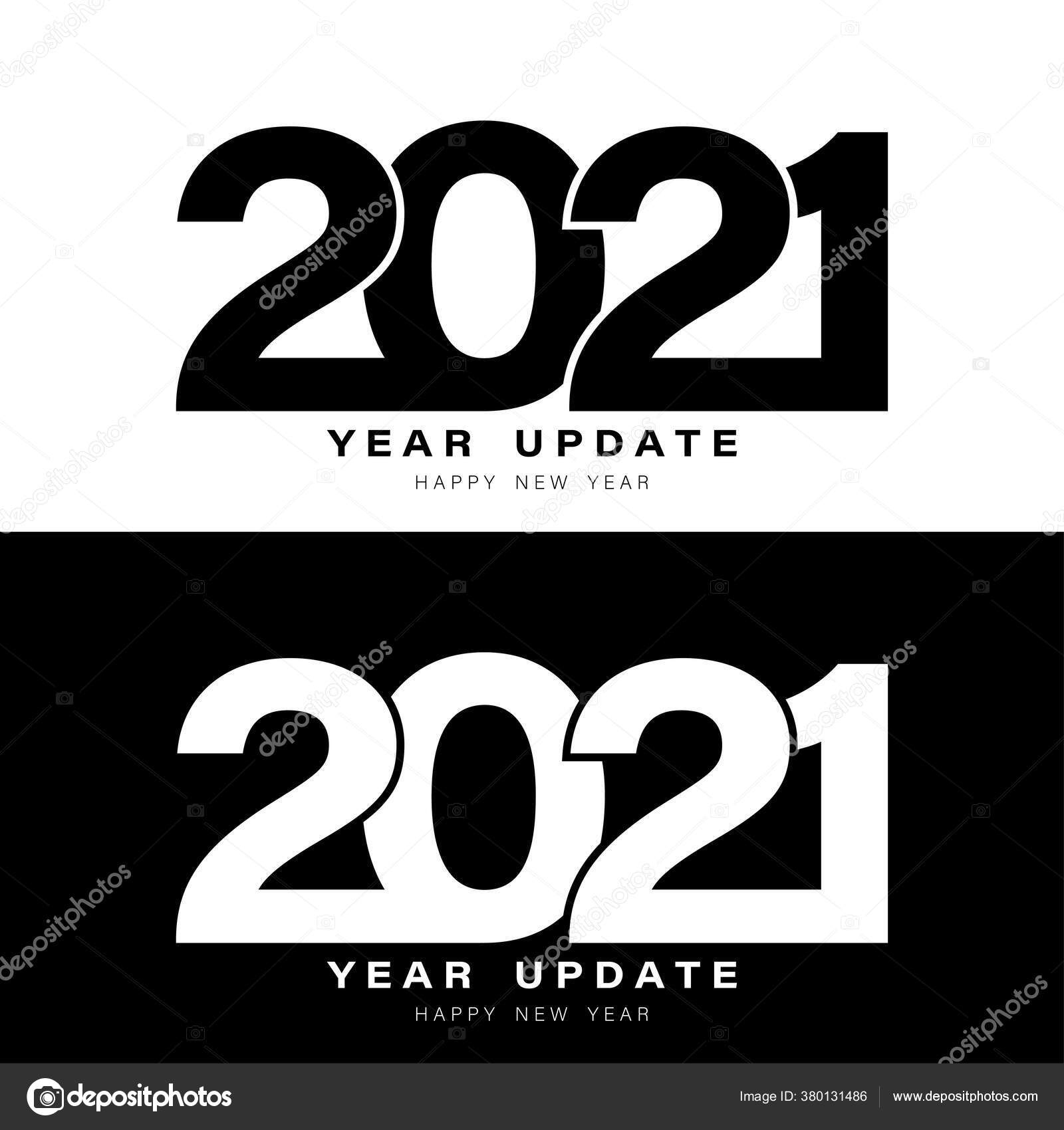 Aktualisierung Des Jahres 2021 2021 Neujahrsbanner Oder