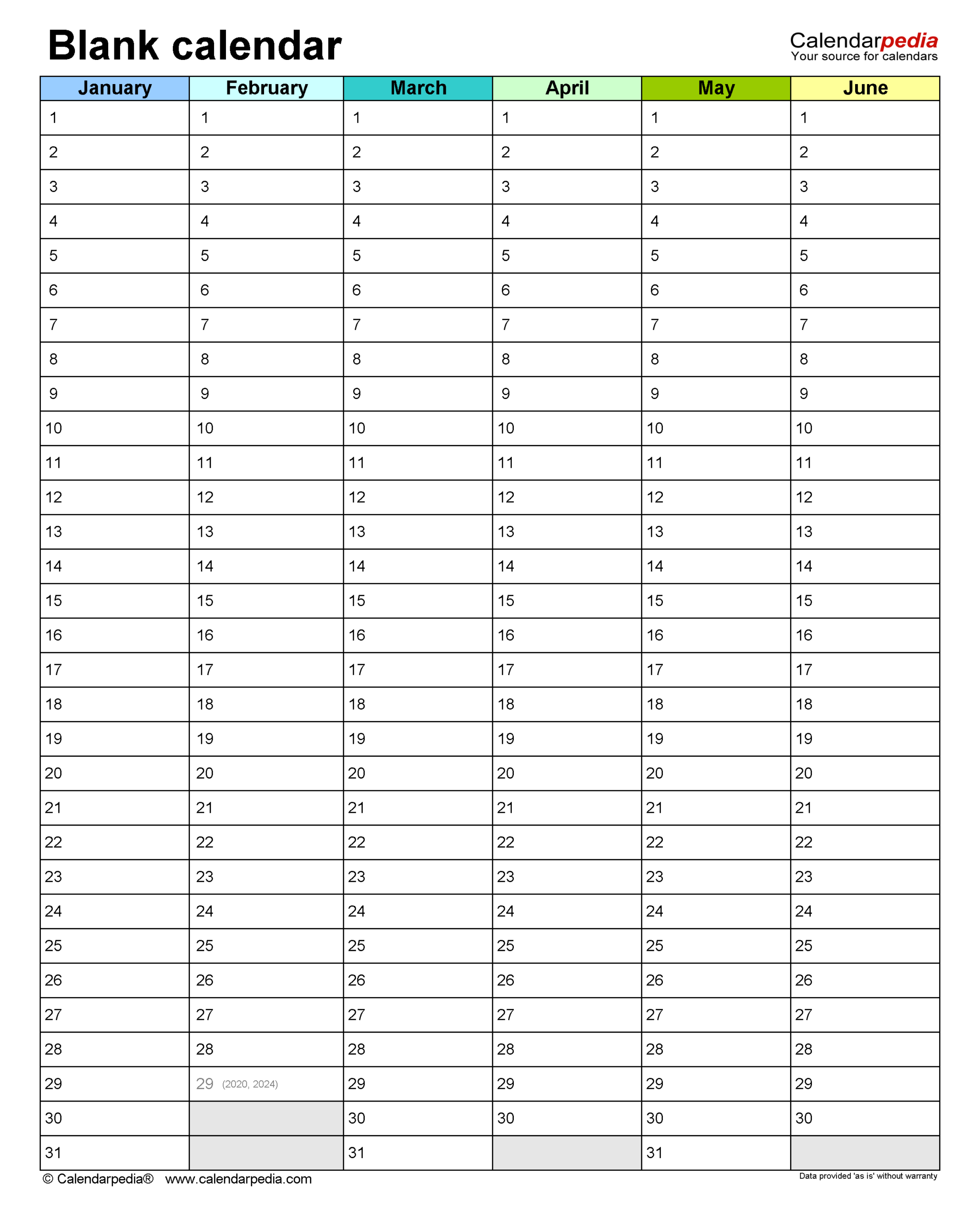 Blank Calendar Printable Example Calendar Printable