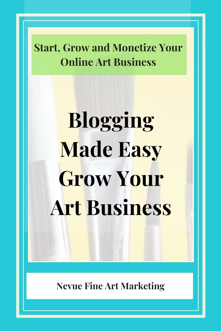 Blogging Made Easy Schedule Time To Write. | Selling Art