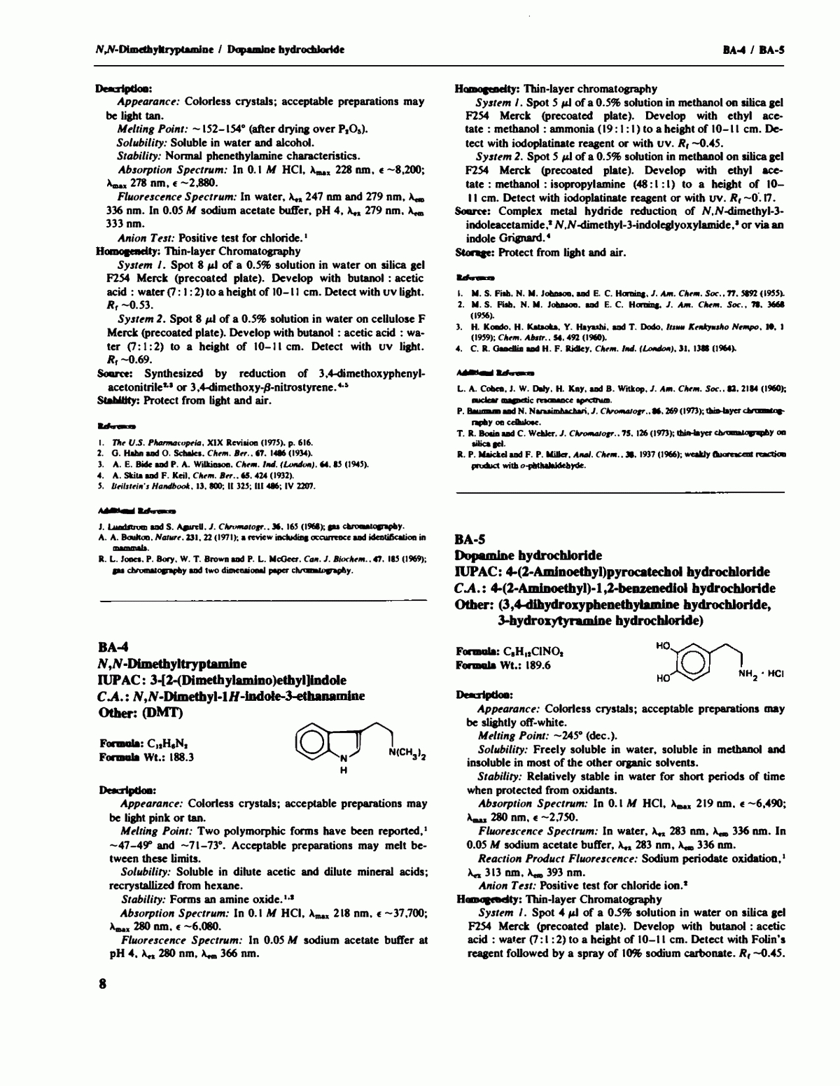 Data Sheets | Specifications And Criteria For Biochemical