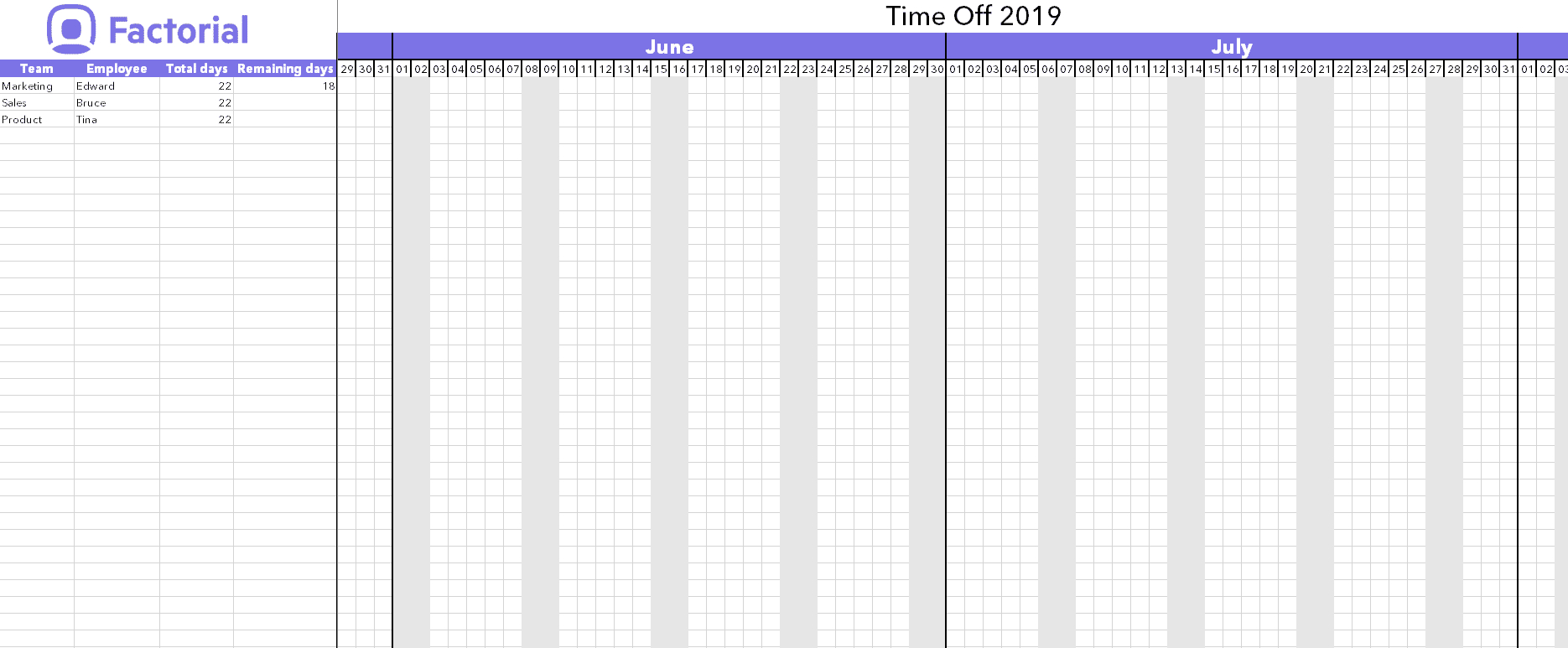 🎉 Manage Time Off Requests W/ Free Template | Factorial