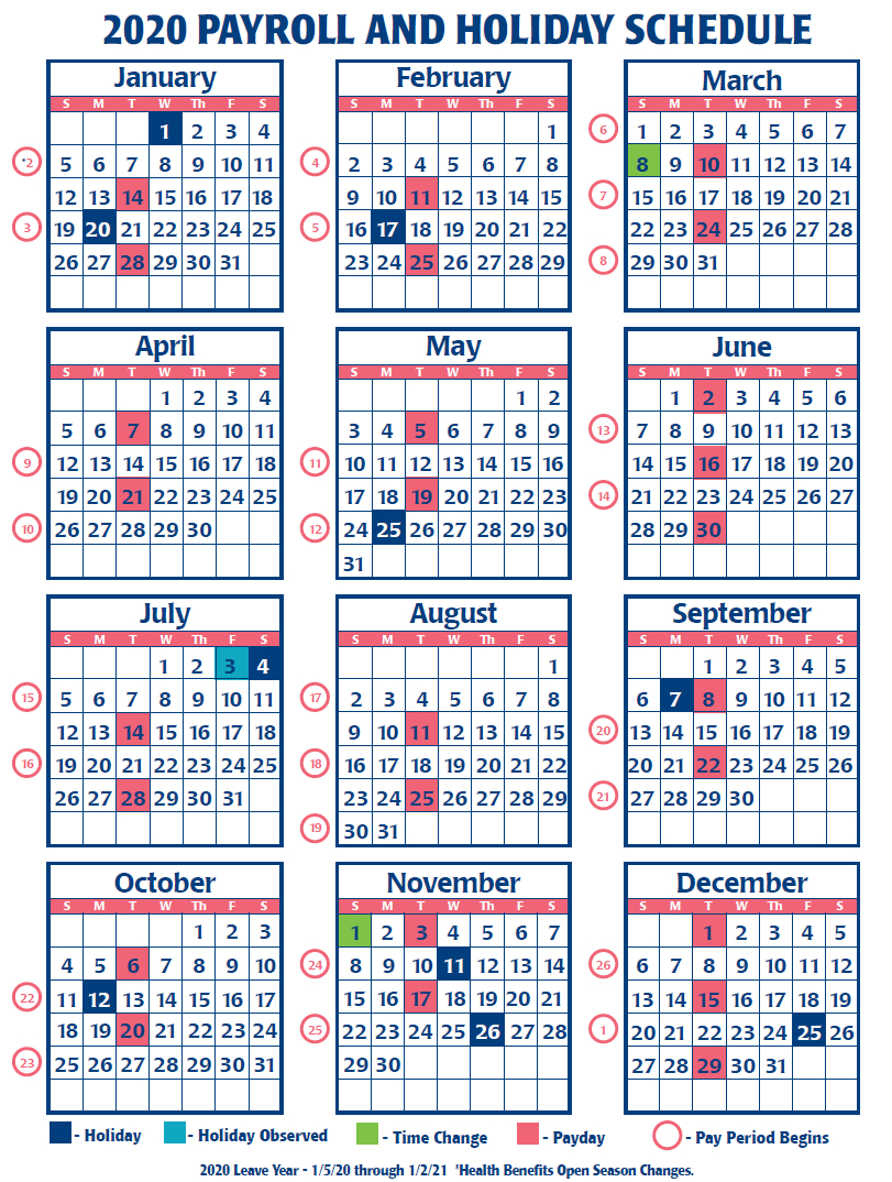 2021 Calendar With Friday Pay & Holidays Example Calendar Printable