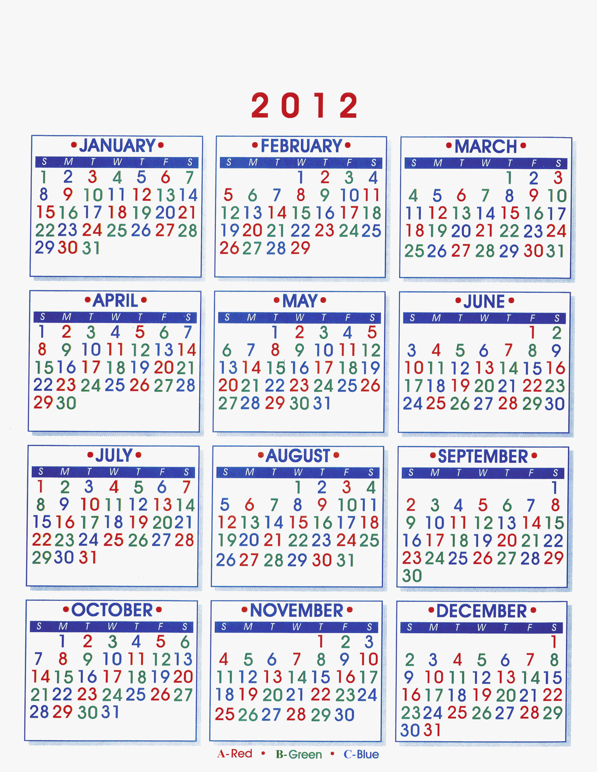 Firefighter Shift Calendar | Calendar Printables, Free